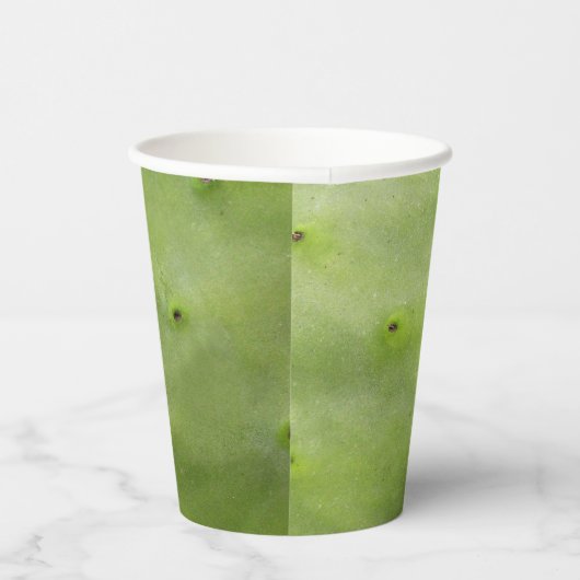 Botanische Tropische Groene Cactus Fotopapier Cup Papieren Bekers (Rechts)
