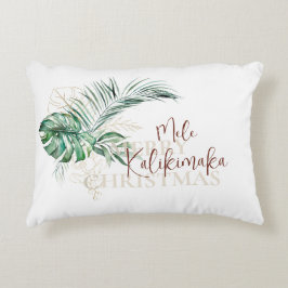 Botanische tropische manie | Kerstmis Accent Kussen