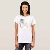 Botanische Tropische Mele Kalikimaka T-shirt (Voorkant volledig)