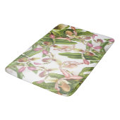 Botanische Tropische Orchidee Floral Flowers Bath  Badmat (Gekanteld)