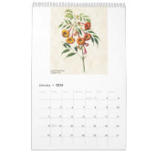  botanische tropische Planten 2026 Kalender (Jan 2026)