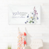 Botanische Tuin 35e Verjaardag Spandoek (Insitu)