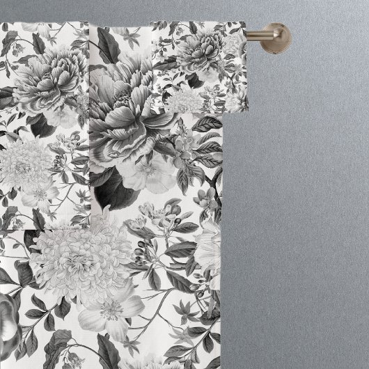  Botanische Tuin Bloemen Patroon Badtoren Bad Handdoek