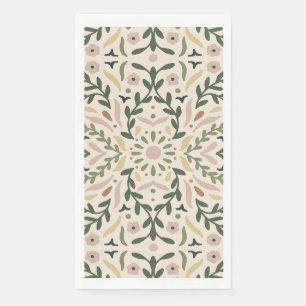 Botanische Tuin Bloemen Servet