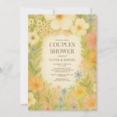 Botanische Tuin Bloemenkoppels Shower Kaart (Voorkant)