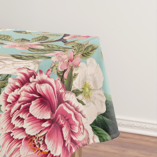  botanische tuin bloemenpatroon tafelkleed (Voorbeeld)