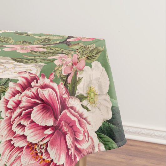  botanische tuin bloemenpatroon tafelkleed (Voorbeeld)