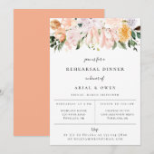 Botanische Tuin Bloemstuk Probediner Aankondiging (Voorkant / Achterkant)