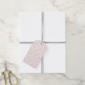 Botanische Tuin Blush Roze - Neutraal Cadeaulabel (Met Touw)