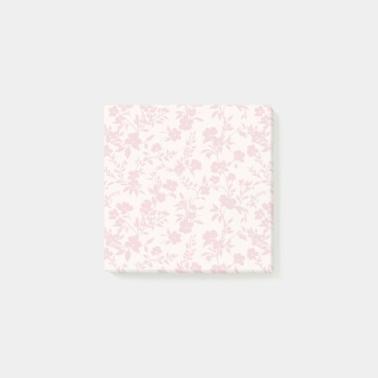 Botanische Tuin Blush Roze - Neutraal Post-it® Notes (Voorkant)
