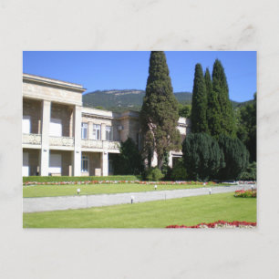 Botanische tuin briefkaart