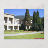 Botanische tuin briefkaart (Voorkant)