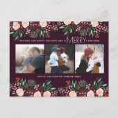 Botanische tuin | BRIEFKAART | Vakantieknopkaart (Voorkant)