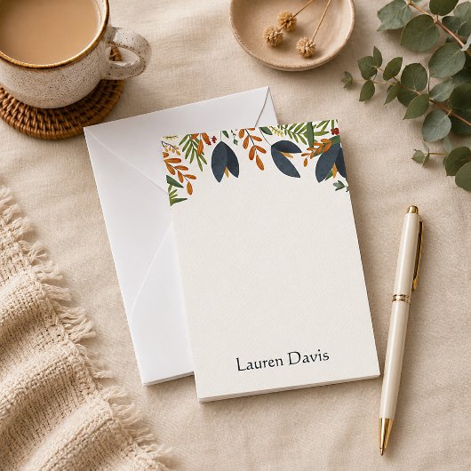 Botanische tuin briefpapier