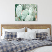 Botanische Tuin Cactus Canvas Afdruk (Insitu (Slaapkamer))