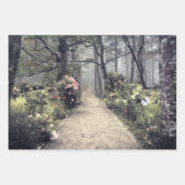 Botanische Tuin Decoupage Zwaar Gewicht 3-Set Inpakpapier Vel (Voorkant 3)