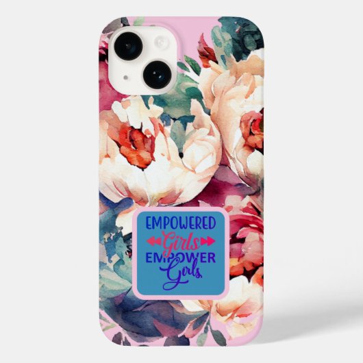 Botanische Tuin Empowerment Meisjes Empoweren Quot Case-Mate iPhone Case (Achterkant)