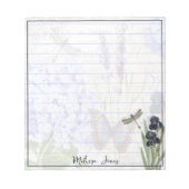 Botanische tuin gepersonaliseerd notitieblok (Voorkant)