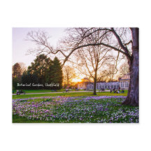 Botanische tuin in Sheffield