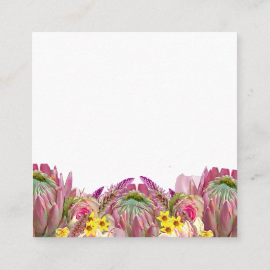 botanische tuin informatiekaartje (Achterkant)