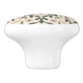 Botanische tuin keramische knop (Zijkant)