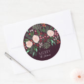 Botanische tuin | Kerstfeestdag | STICKER (Envelop)