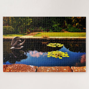 Botanische tuin legpuzzel