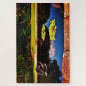 Botanische tuin legpuzzel (Verticaal)