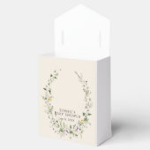 Botanische tuin Little One in Bloom Baby shower Bedankdoosjes (Geopend)