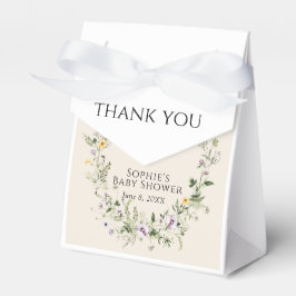 Botanische tuin Little One in Bloom Baby shower Bedankdoosjes