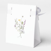 Botanische tuin Little One in Bloom Baby shower Bedankdoosjes (Achterkant)