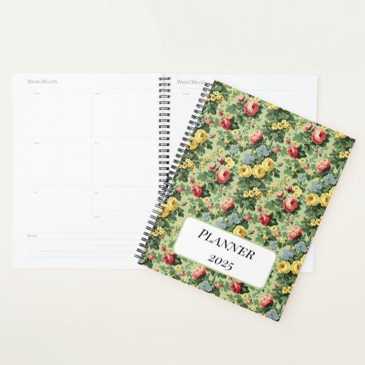 Botanische tuin Meadow Wildflowers Bloemen Planner (Display)