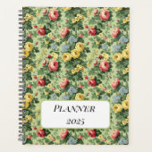Botanische tuin Meadow Wildflowers Bloemen Planner (Voorkant)