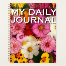 Botanische tuin "Mijn dagelijkse journaal" Planner