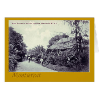 Botanische tuin, Montserrat