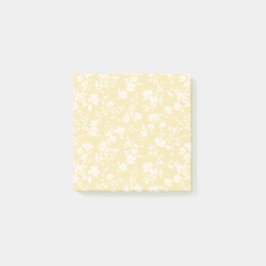 Botanische Tuin Neutraal - Botercrème Post-it® Notes (Voorkant)