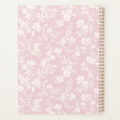 Botanische Tuin Neutraal - Roze Blos Planner (Achterkant)