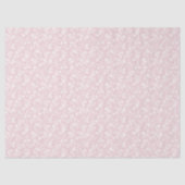 Botanische Tuin Neutral - Blush Roze Tissuepapier (Voorkant)