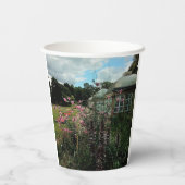 Botanische tuin papieren bekers (Achterkant)