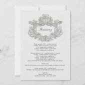 Botanische Tuin Party Wedding Route (Achterkant)