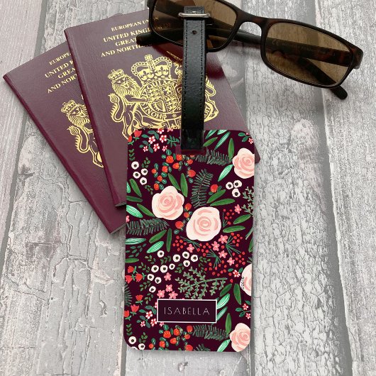 Botanische tuin | Reisvakantie | Bagage label