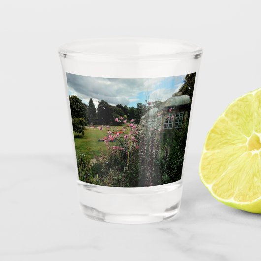 Botanische tuin shot glas (Voorkant)