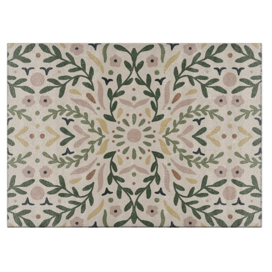 Botanische tuin snijplank (Voorkant)