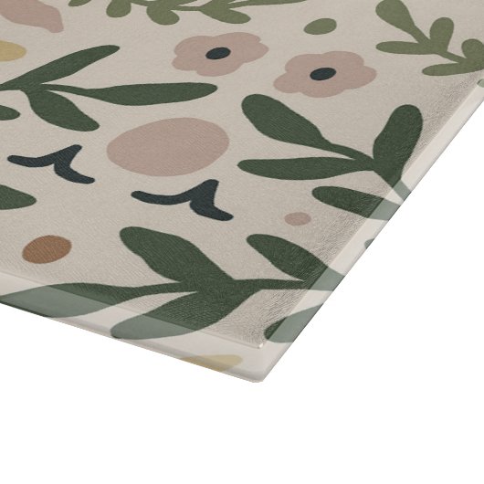 Botanische tuin snijplank (Hoek)