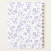 Botanische Tuin Stof Lavendel - Neutraal Planner (Achterkant)