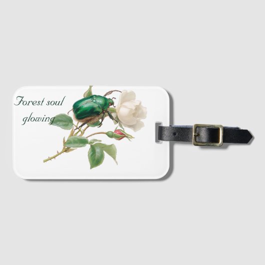 botanische tuin van de moeder bagagelabel (Voorkant (horizontaal))