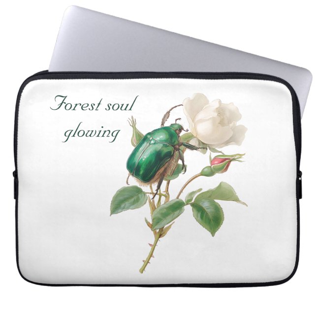  botanische tuin van de moeder laptop sleeve (Voorkant)