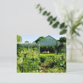 Botanische tuin van de Snug Harbour in de haven va Briefkaart (Staand voorkant)