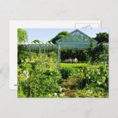 Botanische tuin van de Snug Harbour in de haven va Briefkaart (Voorkant / Achterkant)