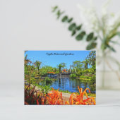 Botanische tuin van Napels - Mozaïsche muur Briefkaart (Staand voorkant)